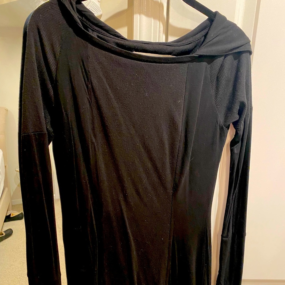 Blanc Noir tunic hoodie